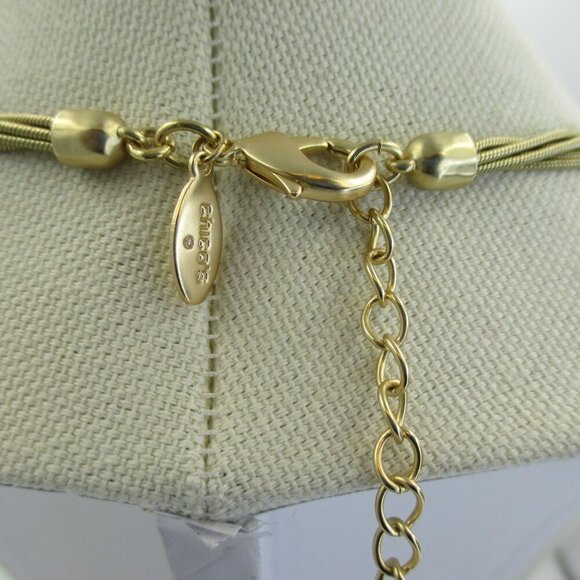 Chico's Mother of Pearl Pendant Necklace Art to Wear - Picture 4 of 6